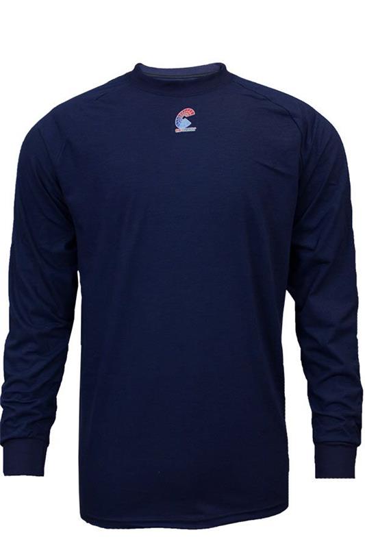 FR CONTROL 2.0 LONG SLEEVE T NAVY - Tagged Gloves